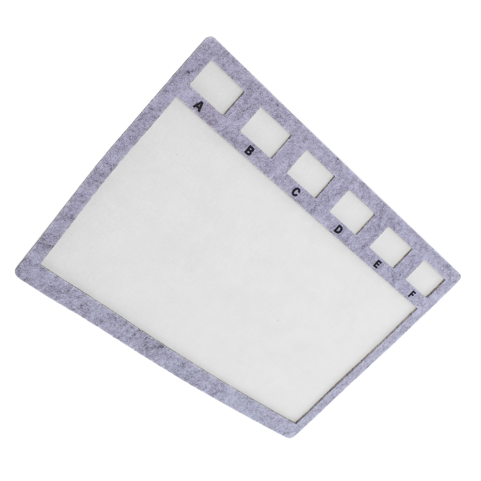 Jewelry Making Board - 11.4 by 7.6 Inch Flocked Bead