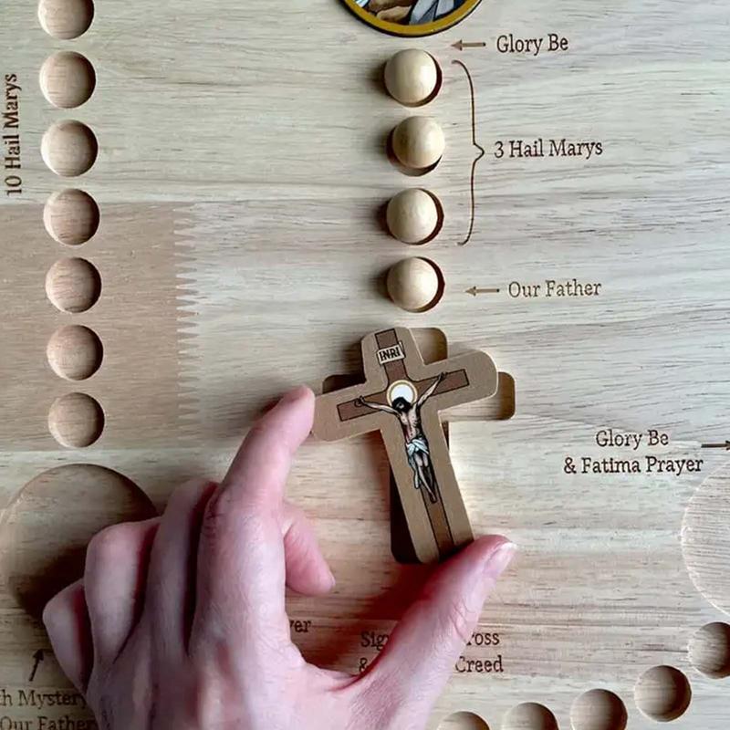 Wooden Rosary Beads Board With - Jewelry Making Board 评论和价格