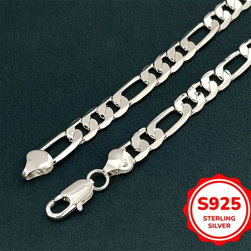 Wholesale Men's 925 Sterling S - Lobster Clasp Silver 评论和价格