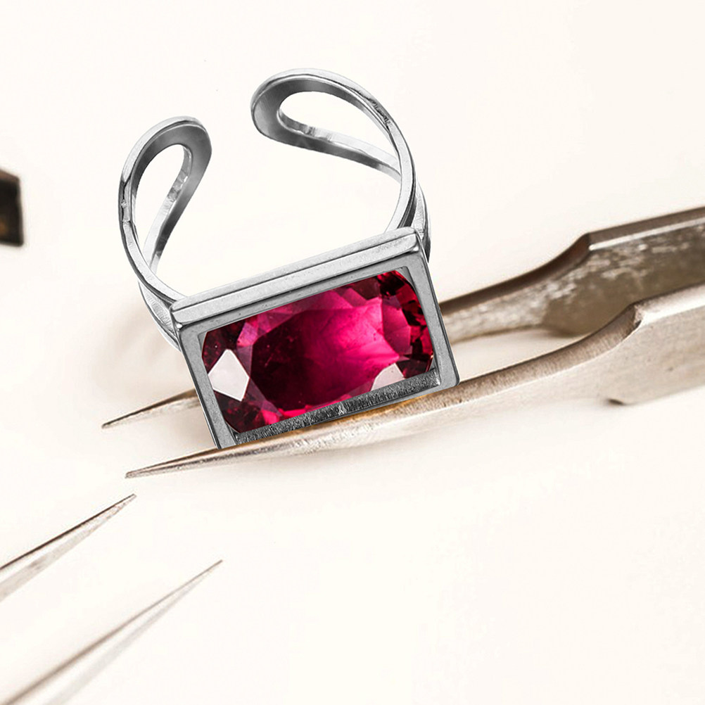 4Pcs Square Bezel Stainless St - Jewelry Making Gemstones 评论和价格