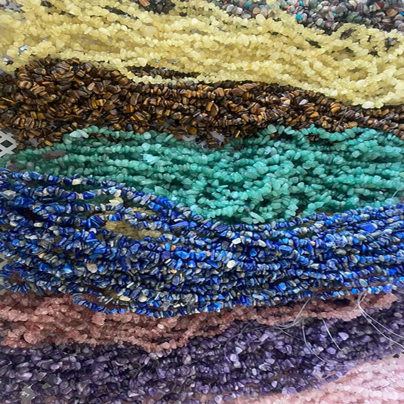 Natural Drilled Crystal Chips  - Jewelry Making Drill 评论和价格