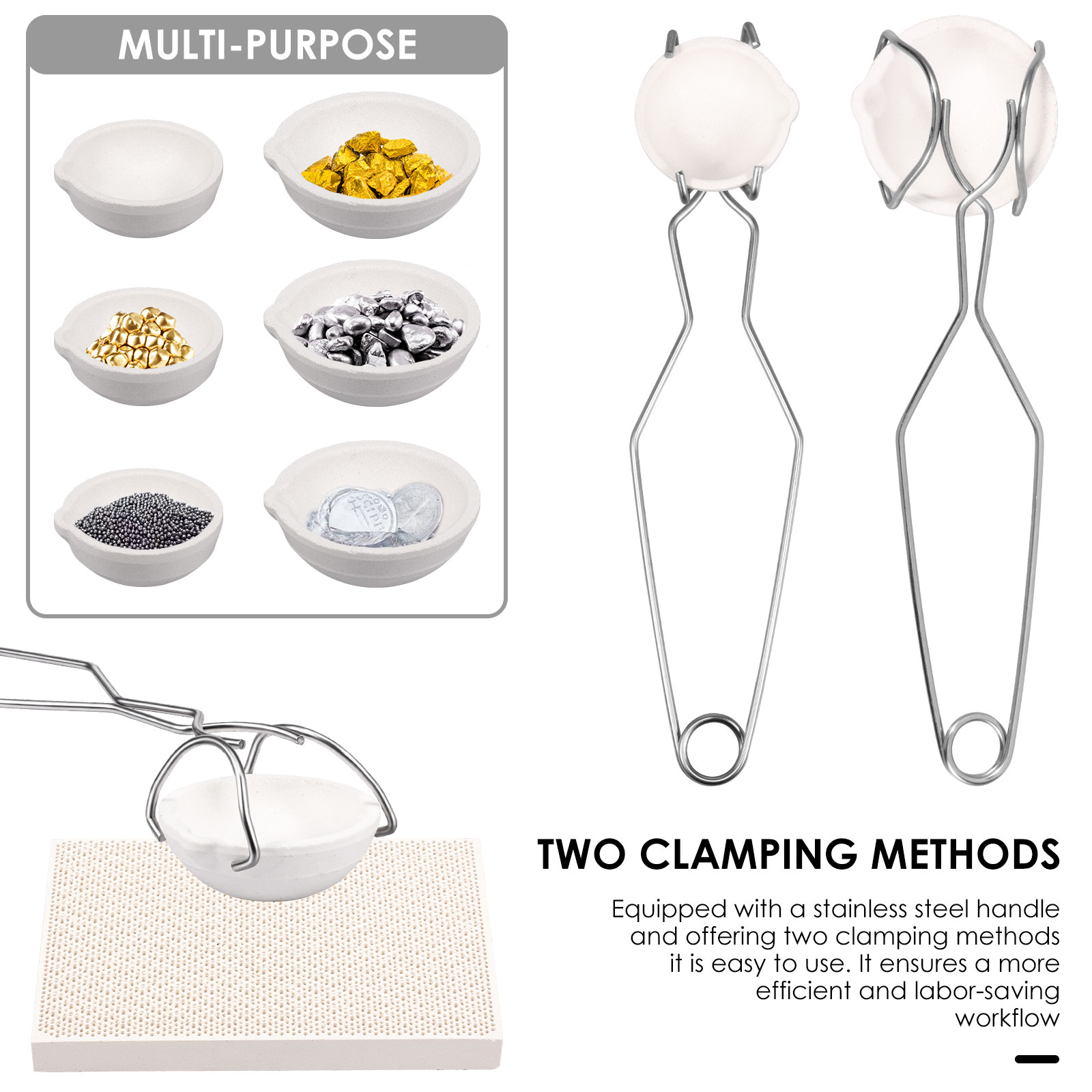 Crucible Set High Purity Torch - Jewelry Making Torch 评论和价格