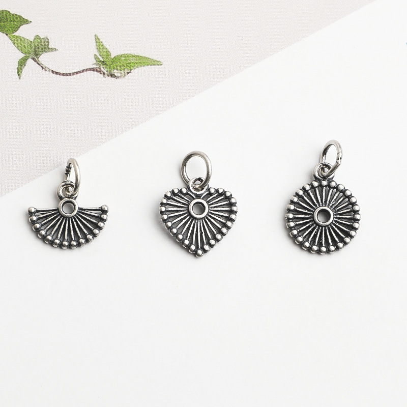 925 Silver Pendant Hollowed-ou - Jewelry Making In La 评论和价格