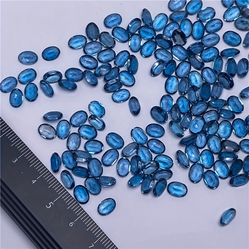 1pc natural London blue topaz- - Jewelry Making London 评论和价格