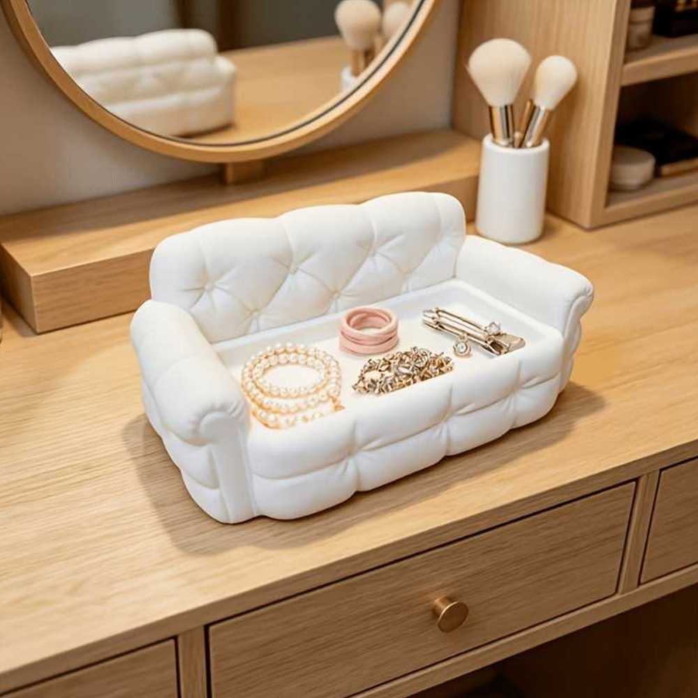 Sofa-Shaped Jewelry Tray, Suit - Jewelry Making Board 评论和价格