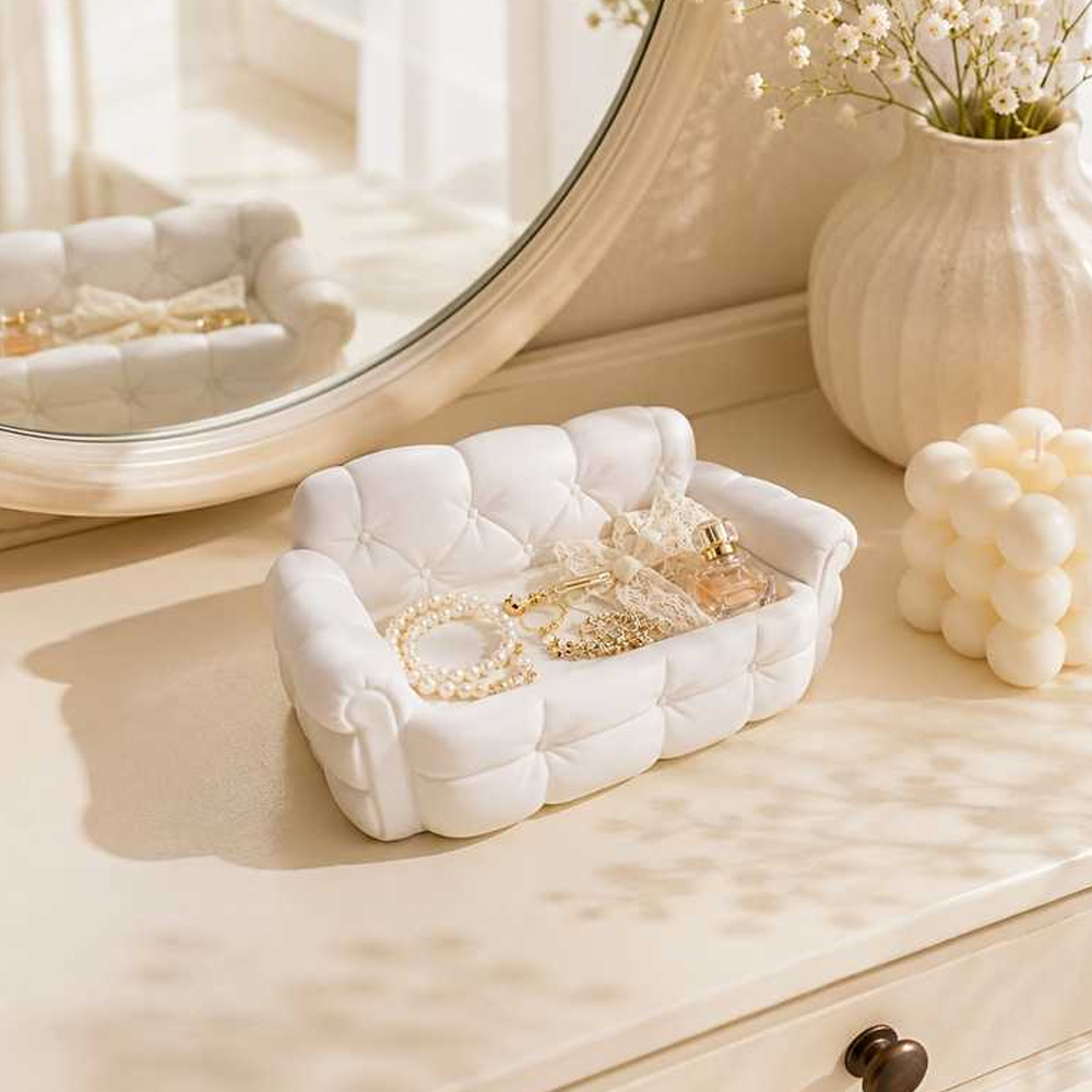 Sofa-Shaped Jewelry Tray, Suit - Jewelry Making Board 评论和价格