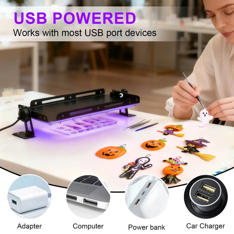 Professional LED UV Curing Lam - Jewelry Making Dc 评论和价格