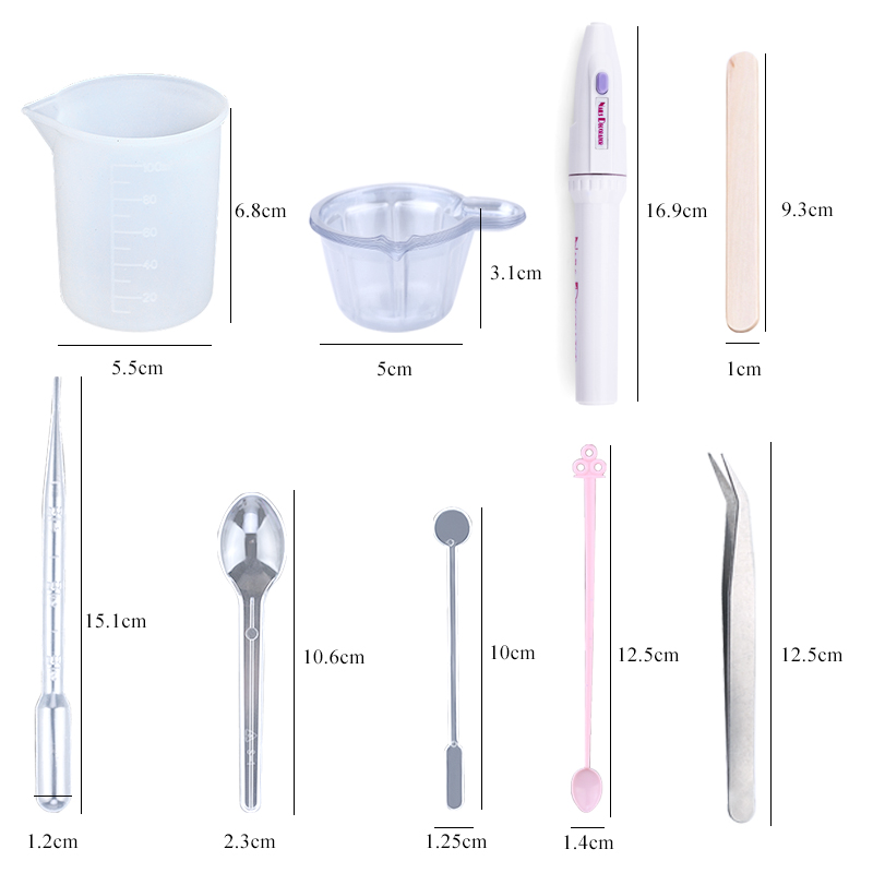 Epoxy Resin Tools Set Resin Mo - Jewelry Making Drill 评论和价格
