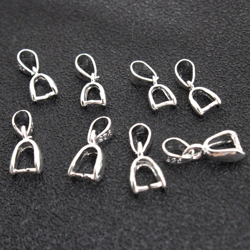 10Pcs 925 Stering Silver Plate - Lobster Clasp Silver 评论和价格